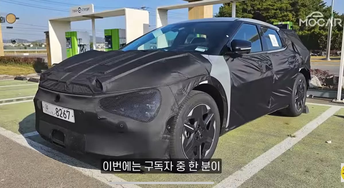 kia ev6 facelift
