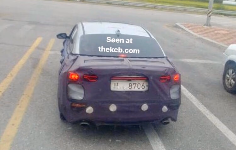 Kia Forte GT Sedan Spied