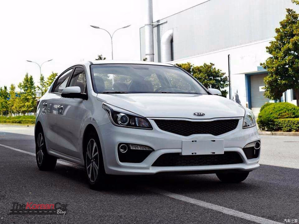 Kia K2 2017 leaked