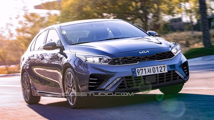 Kia K3 Facelift Rendering