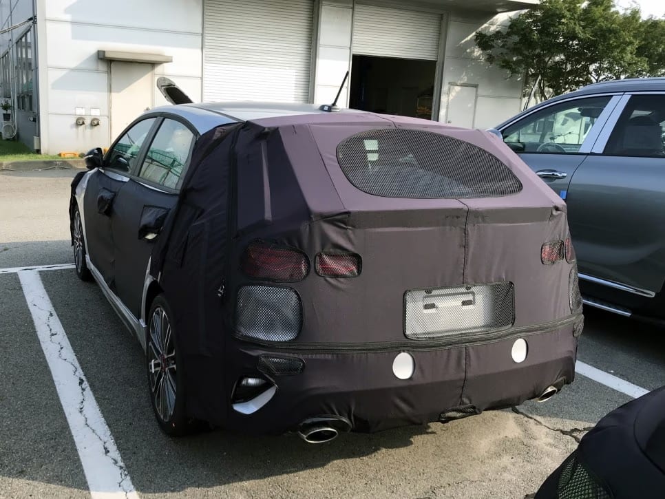 kia ceed gt spied south korea (1)