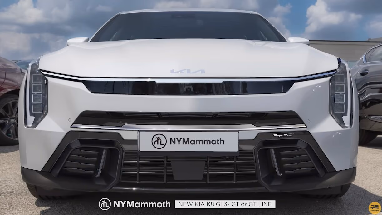 kia k8 gt line rendering nymammoth