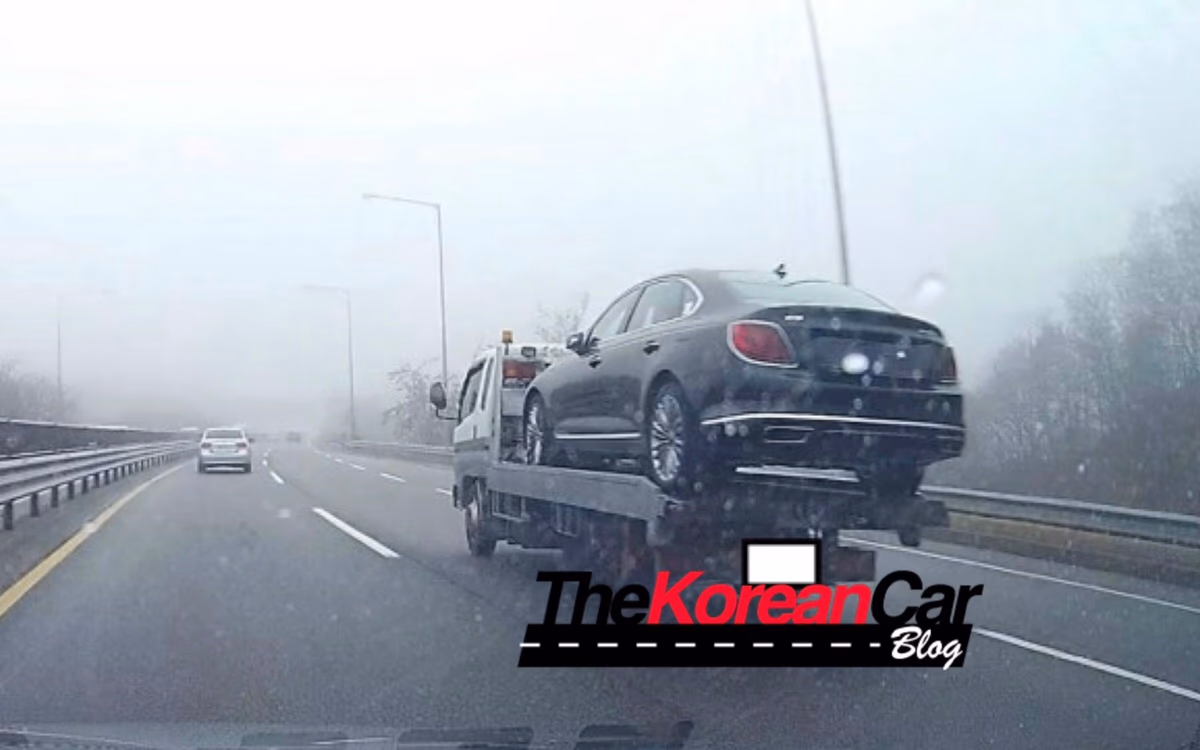 Kia K900 Leaked Undisguised