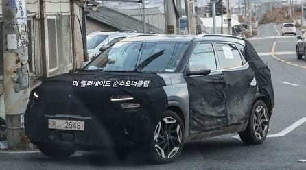 Kia Seltos Facelift Spied