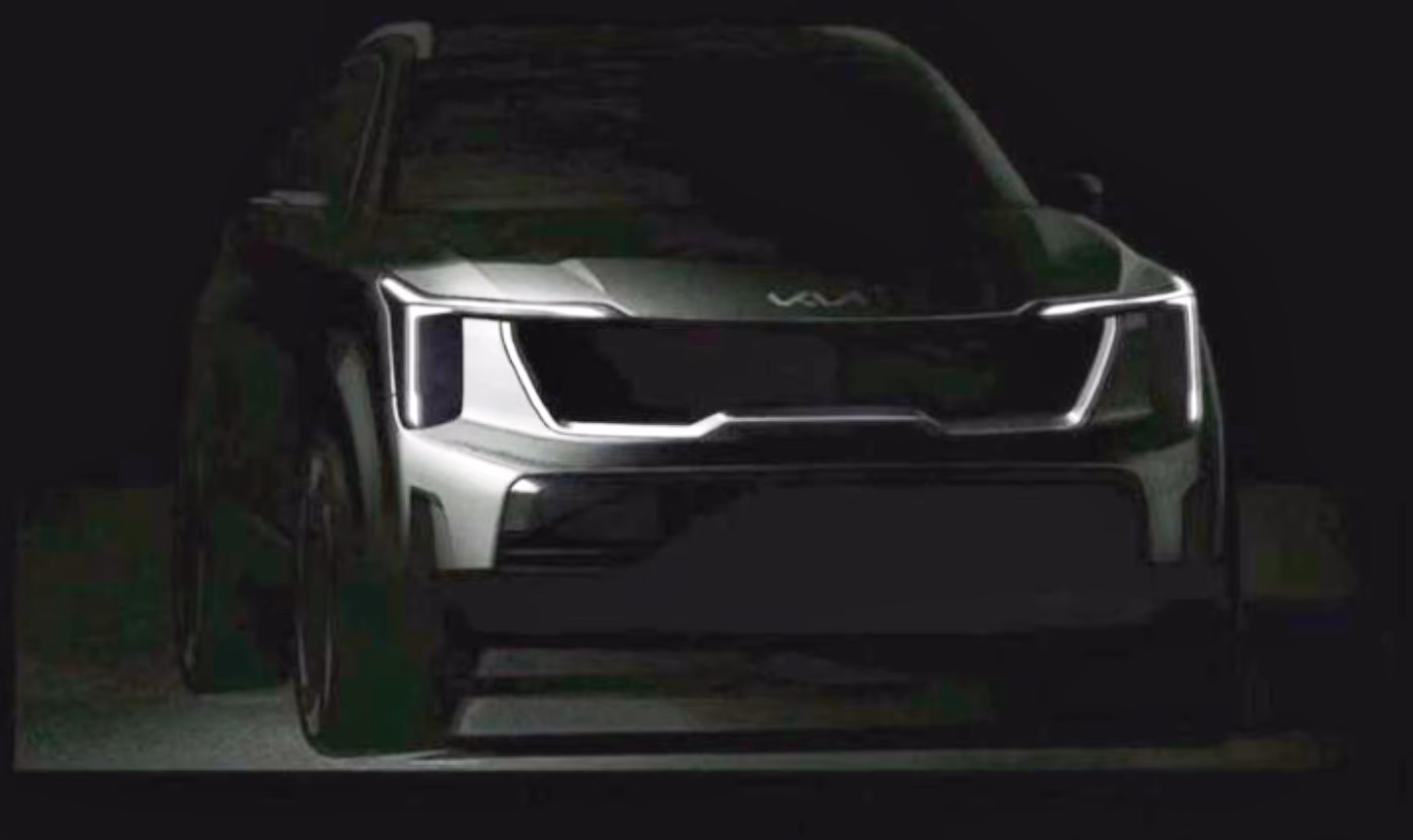 kia sorento facelift teaser