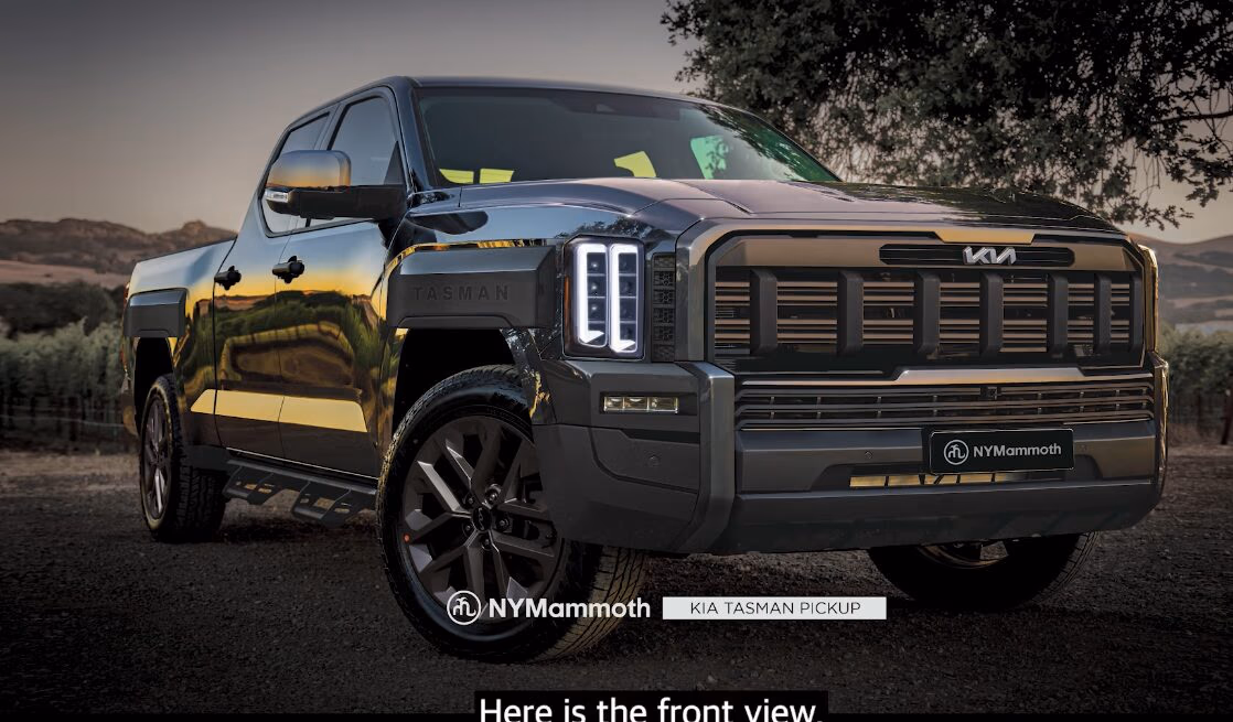kia tasman tk1 rendering nymammoth