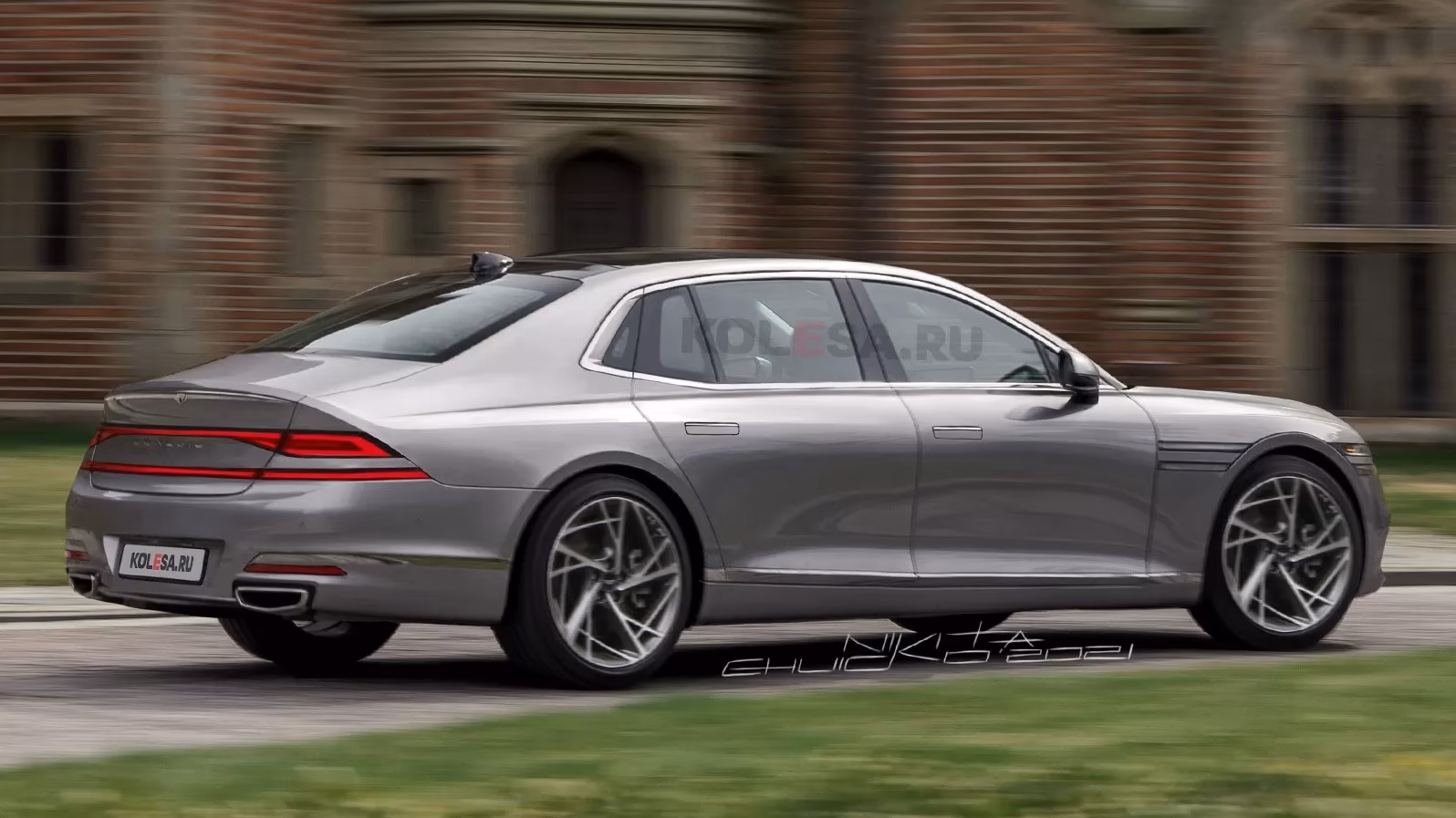 genesis g90 rendering