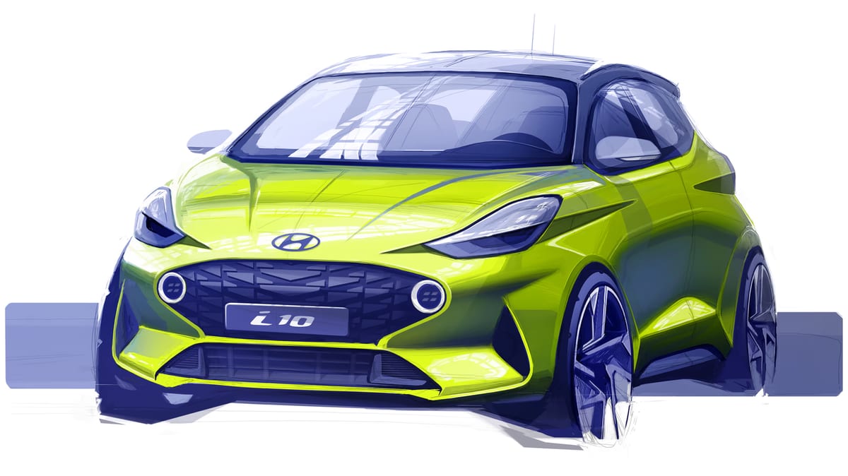 Next-gen Hyundai i10 Teased