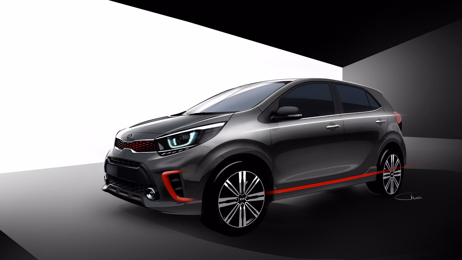 Render: Kia to unveil all new Picanto
