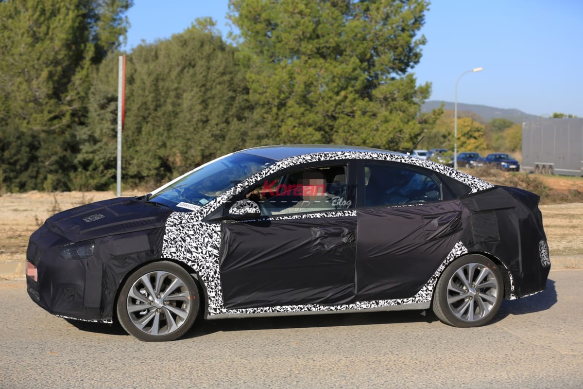 Spy Shot: 2018 Hyundai Accent