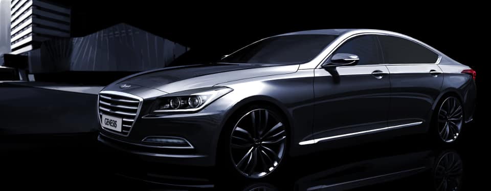 Render oficial del Genesis 2015