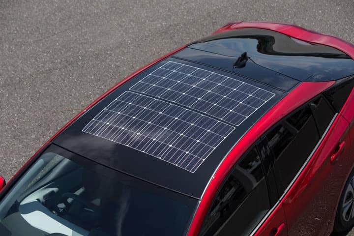 techo solar del Toyota Prius Prime