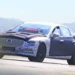 Genesis G80 captado, muestra el frontal (5)