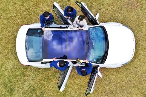 Solar Sunroof