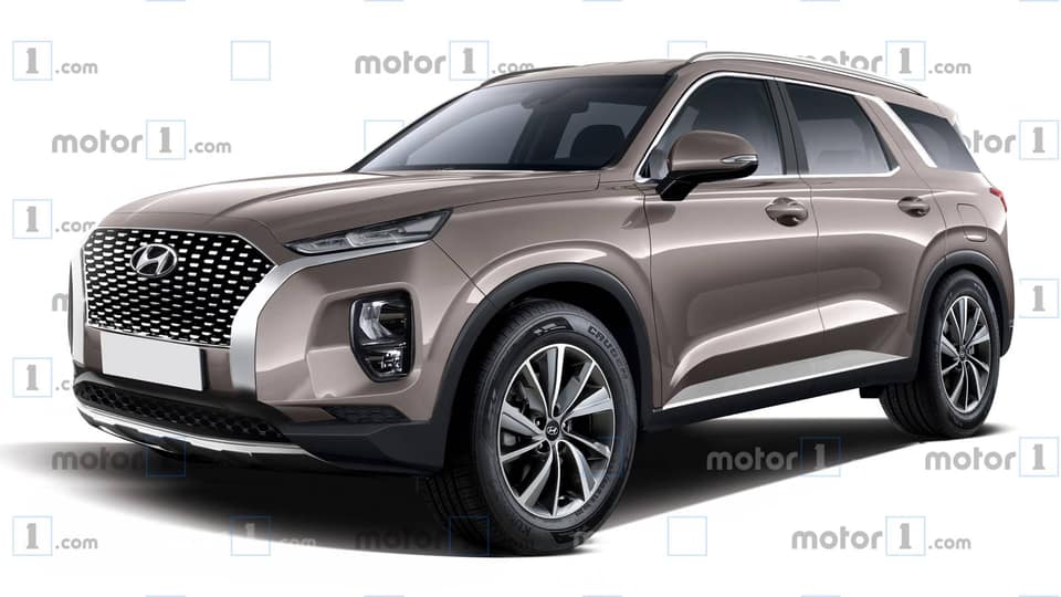 render del Hyundai Palisade