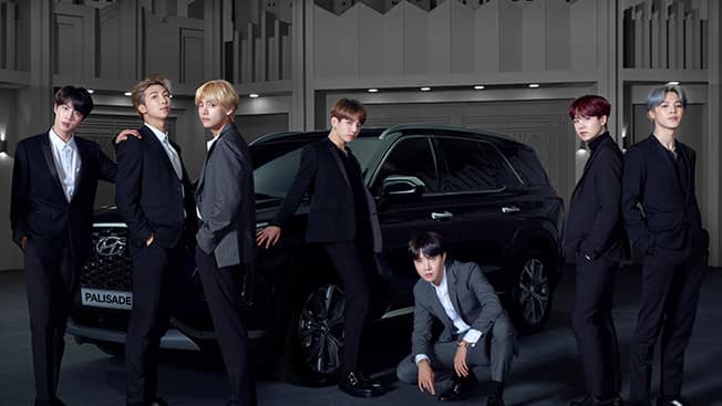 2020 Hyundai Palisade mit BTS-Boyband angekündigt