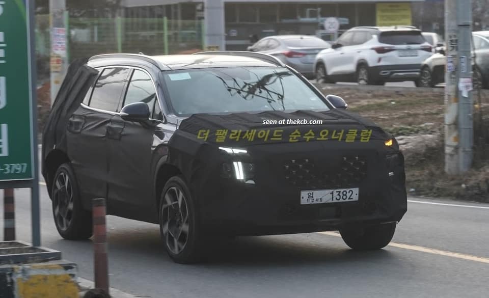 hyundai santa fe facelift