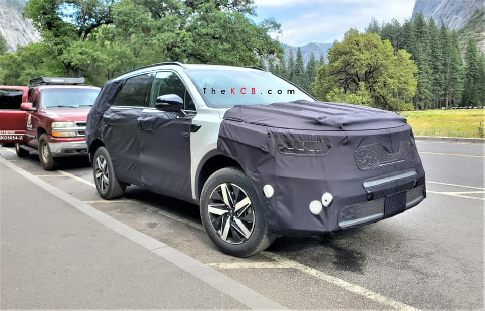US-Spezifikation Kia Sorento im Yosemite Valley gesichtet (4)