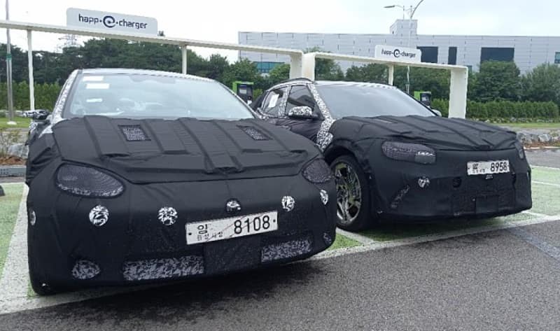 hyundai ioniq 6 spied in out 2