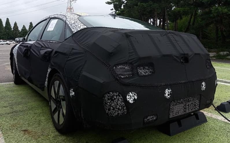 hyundai ioniq 6 spied in out 4