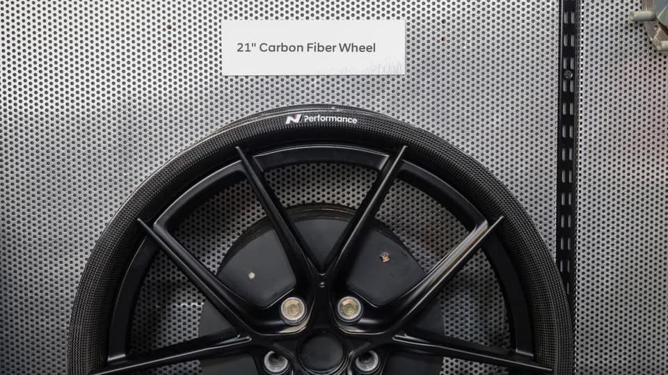 hyundai n carbon wheels ioniq 5 n