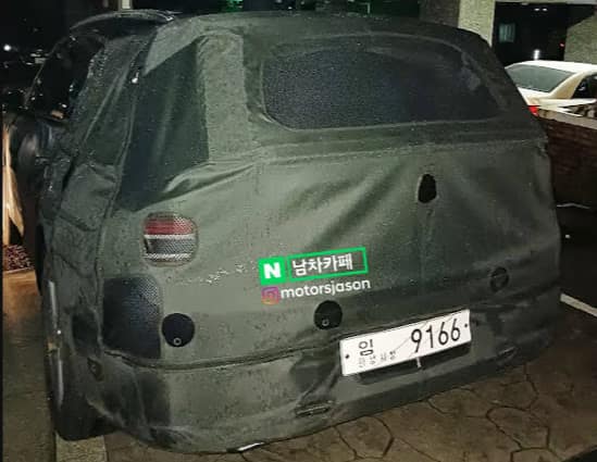 genesis gv90 captado en corea del sur