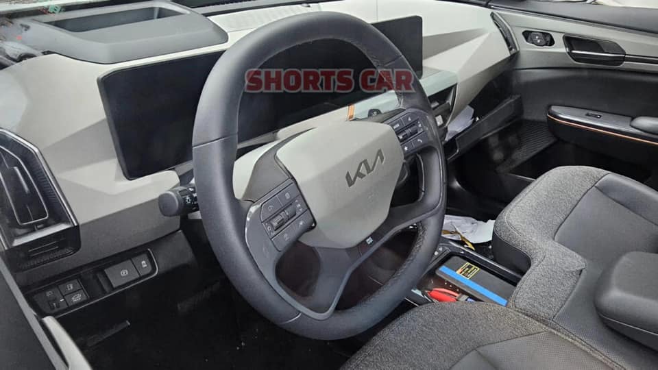 Kia EV5 Innenraum ungetarnt