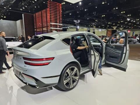 Genesis GV80 y GV80 Coupé en el Salón del Automóvil de Los Ángeles