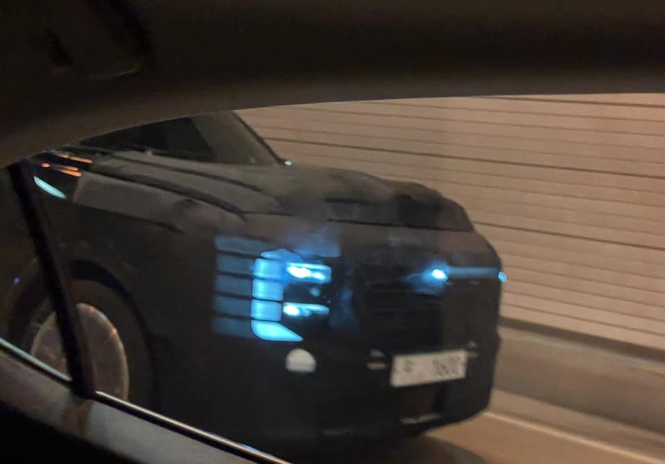 faros led drl del hyundai palisade 1