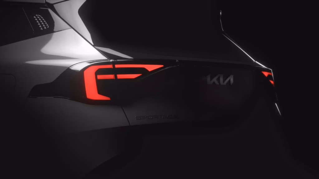 Kia Sportage Facelift Teaser 2