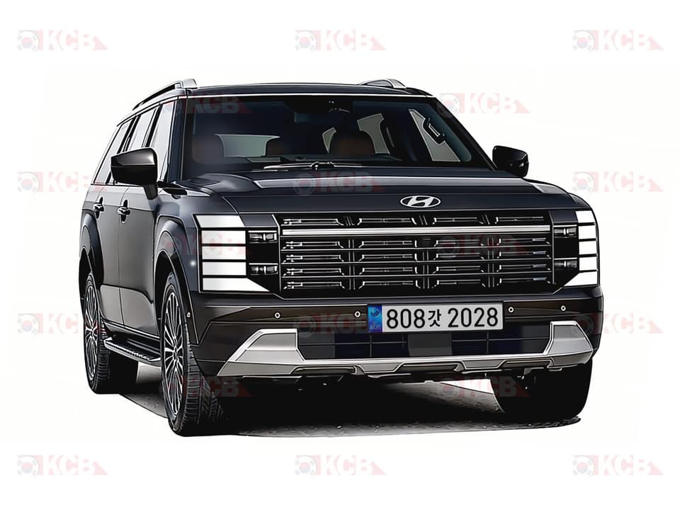 renderizado del Hyundai Palisade 2026 KCB x Gotcha Cars