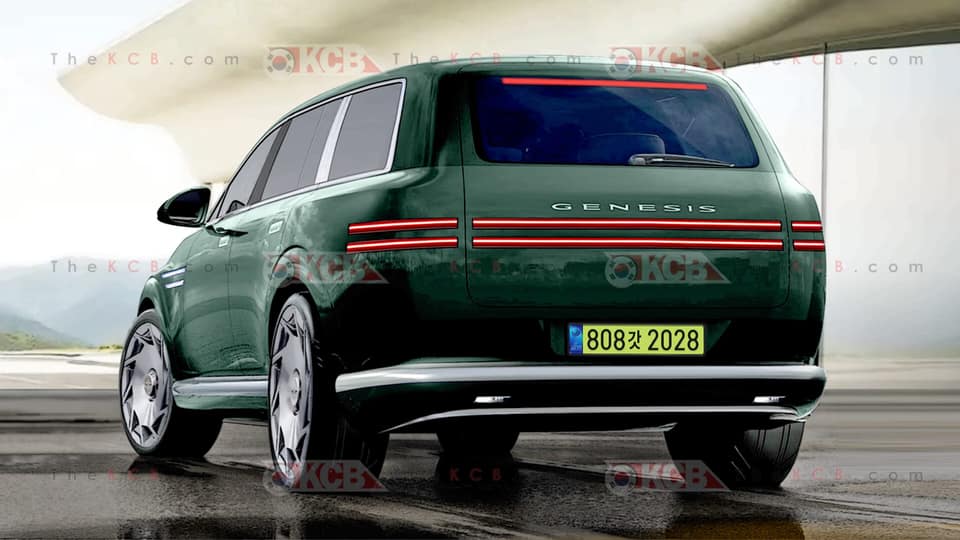 rendu du Genesis GV90 par Gotcha Cars