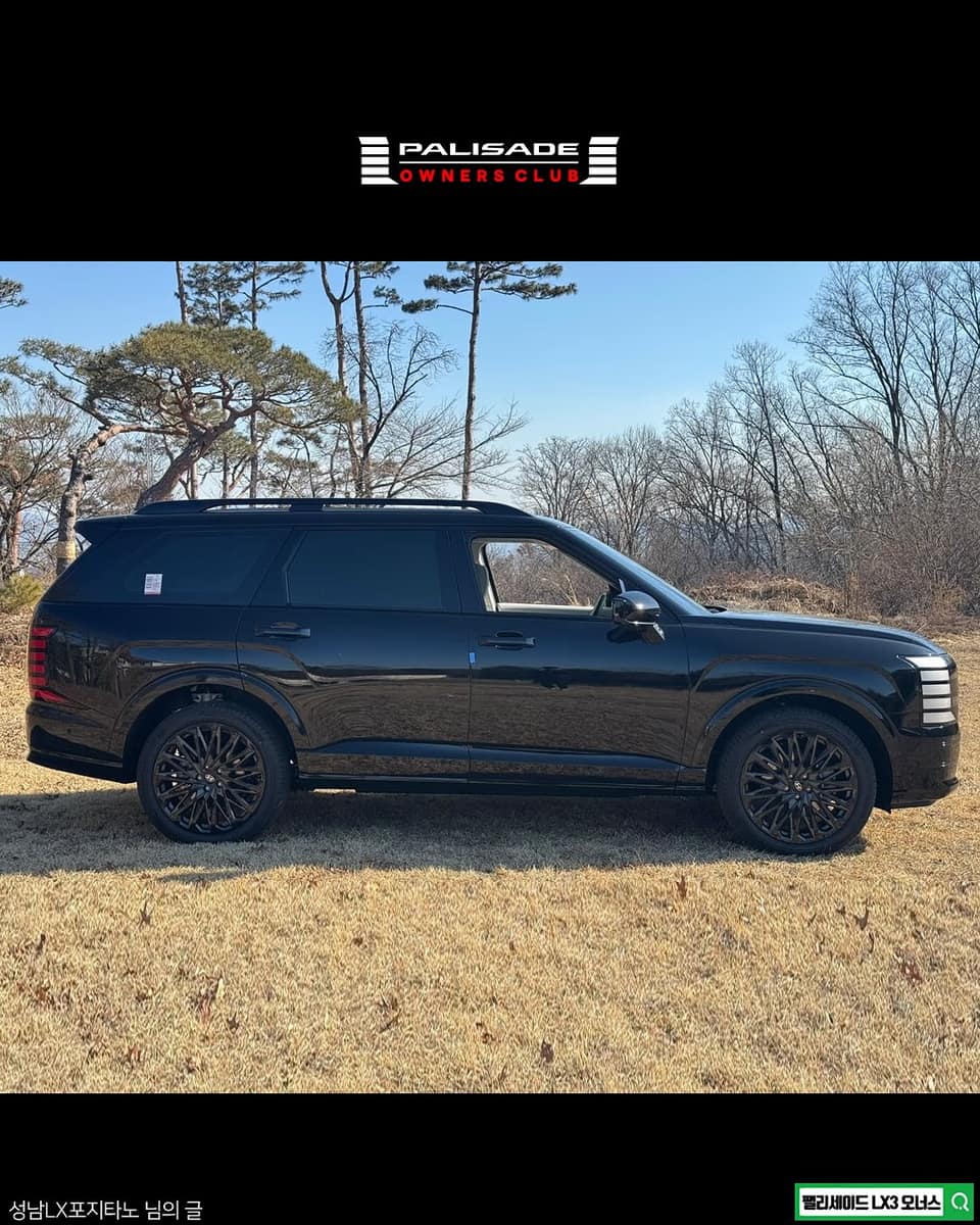 all new hyundai palisade full black ink diy korea 2