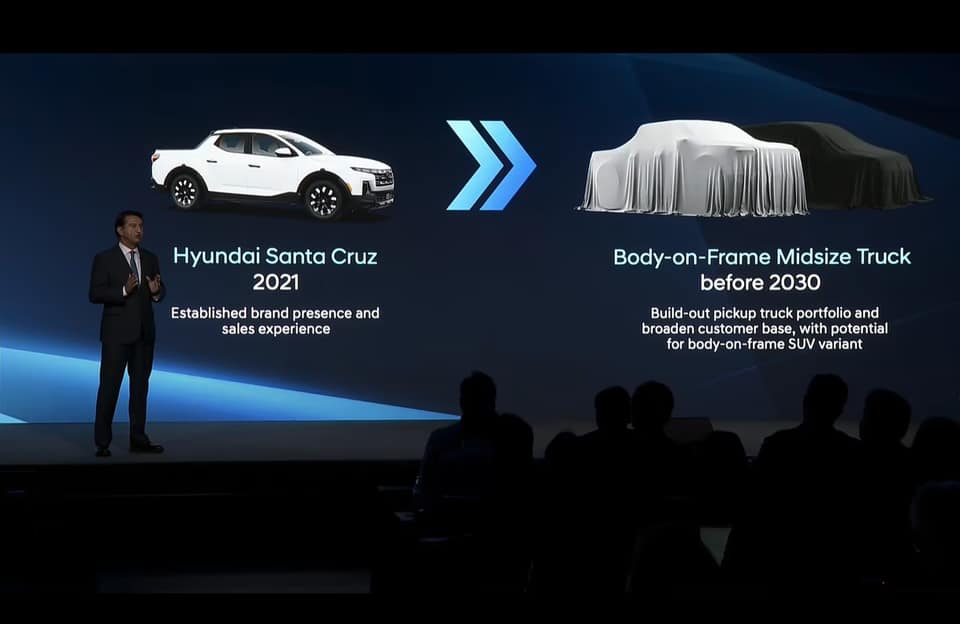 Hyundai anuncia una camioneta mediana para Norteamérica