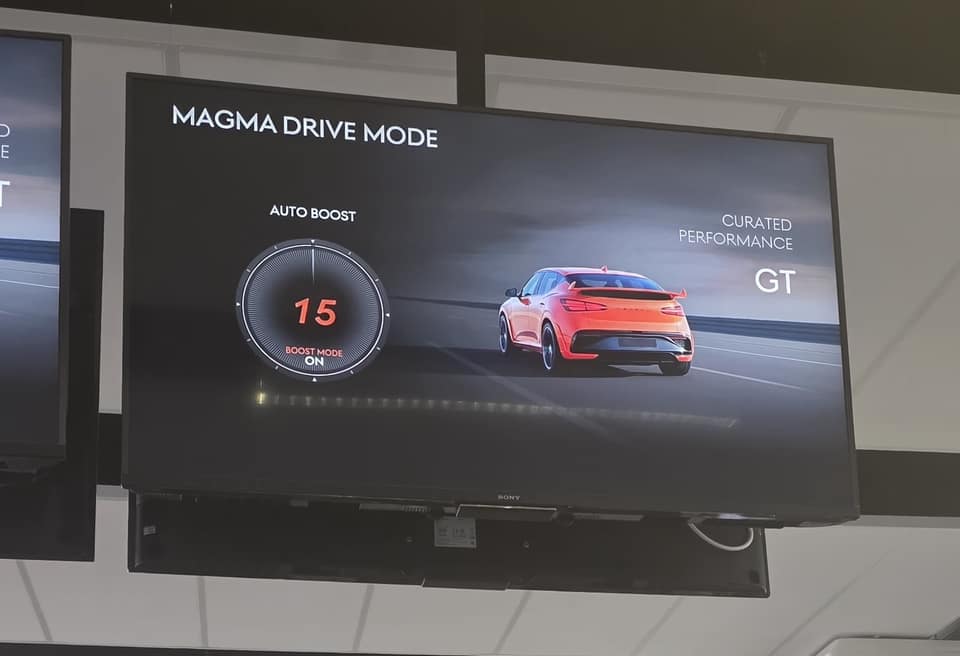 pourquoi le genesis gv60 magma a la même puissance que l ioniq 5 n 3