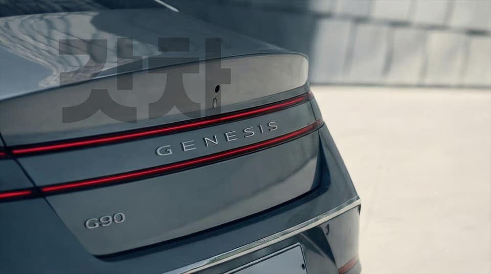 Rendu du Genesis G90 restylé par Gotcha Cars