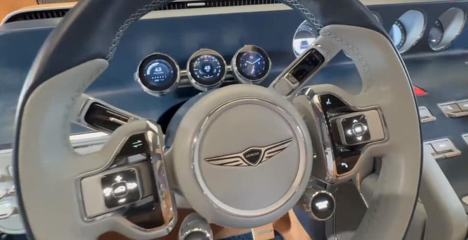 Compteurs du concept Genesis X Gran Equator