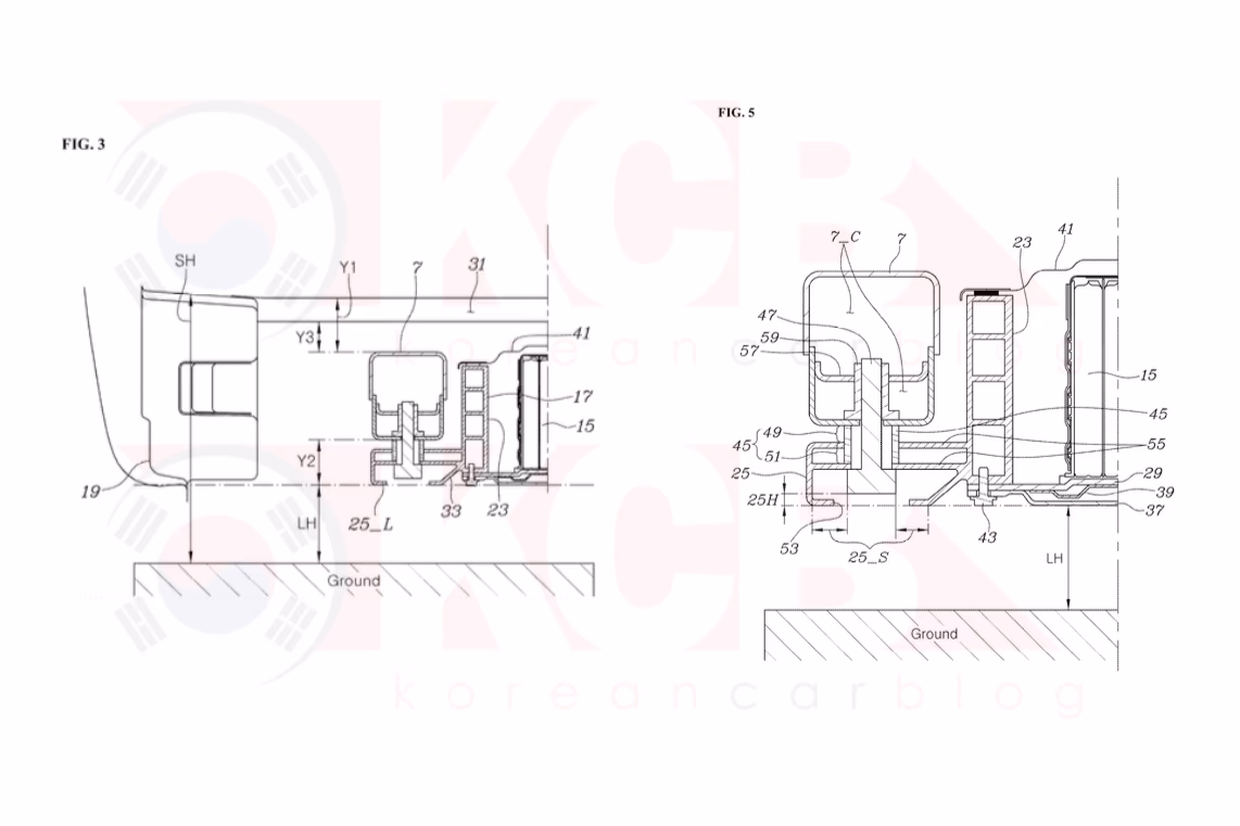 hyundai body-on-frame patent