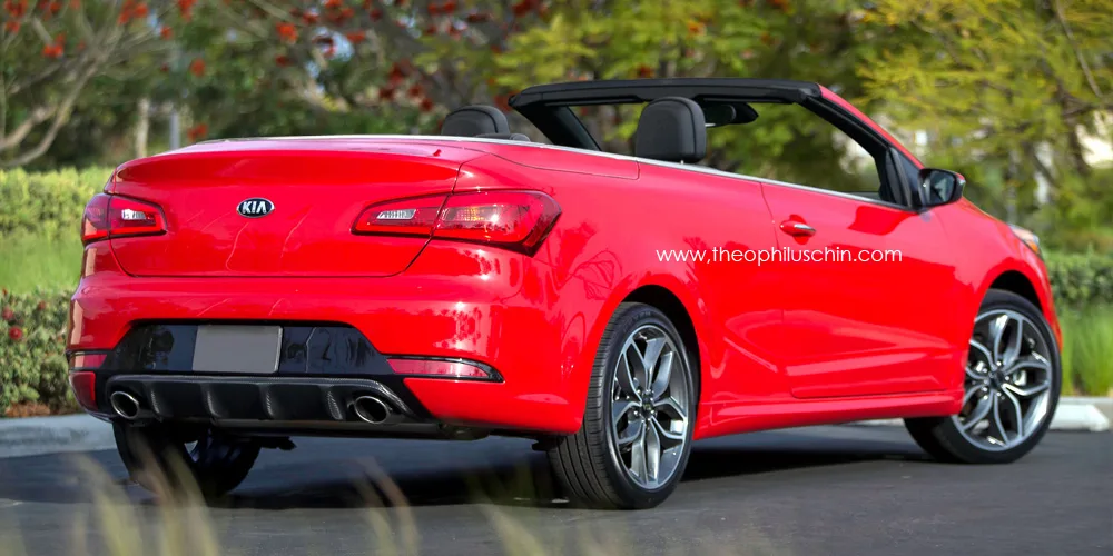 Render Dreaming With A Kia Forte Koup Cabrio Korean Car Blog