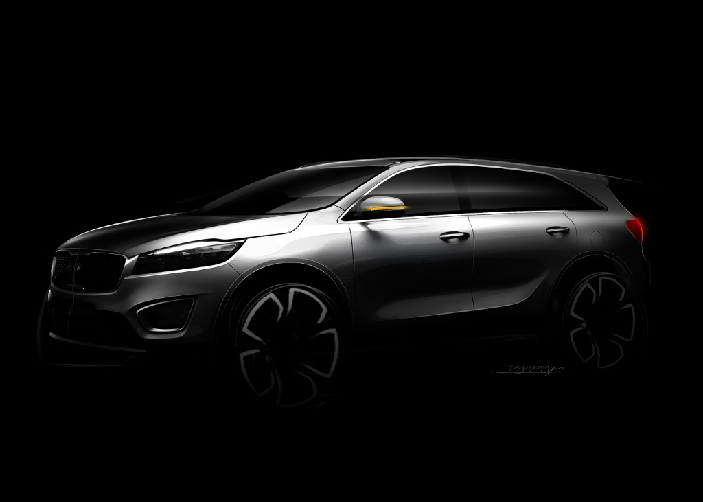 Exclusive: First Official Teasers of the Next-Gen Kia Sorento