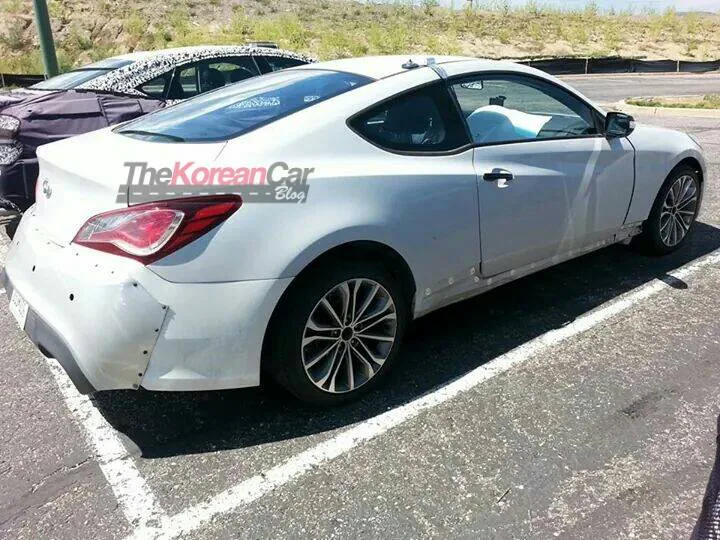 2016 Hyundai Genesis Coupe Test Mule Caught Again in Colorado