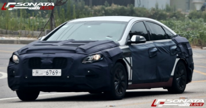 Next-gen Hyundai Sonata Hybrid to Debut in December, Plug-in Hybrid for 2015