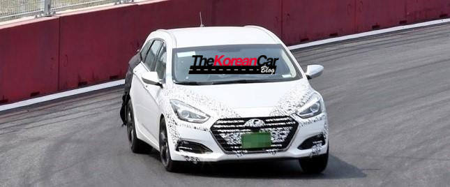 Scooped: Refreshed Hyundai i40 Showed New Front Fascia