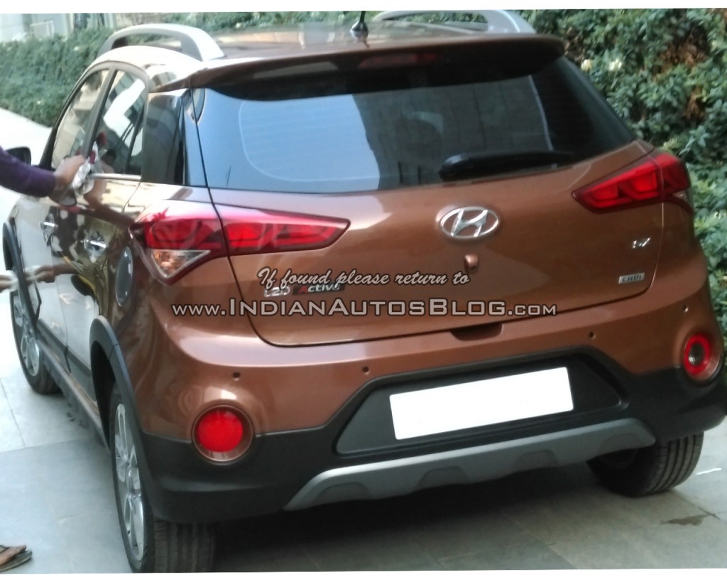 Hyundai Elite i20 Crossover Images Leaked