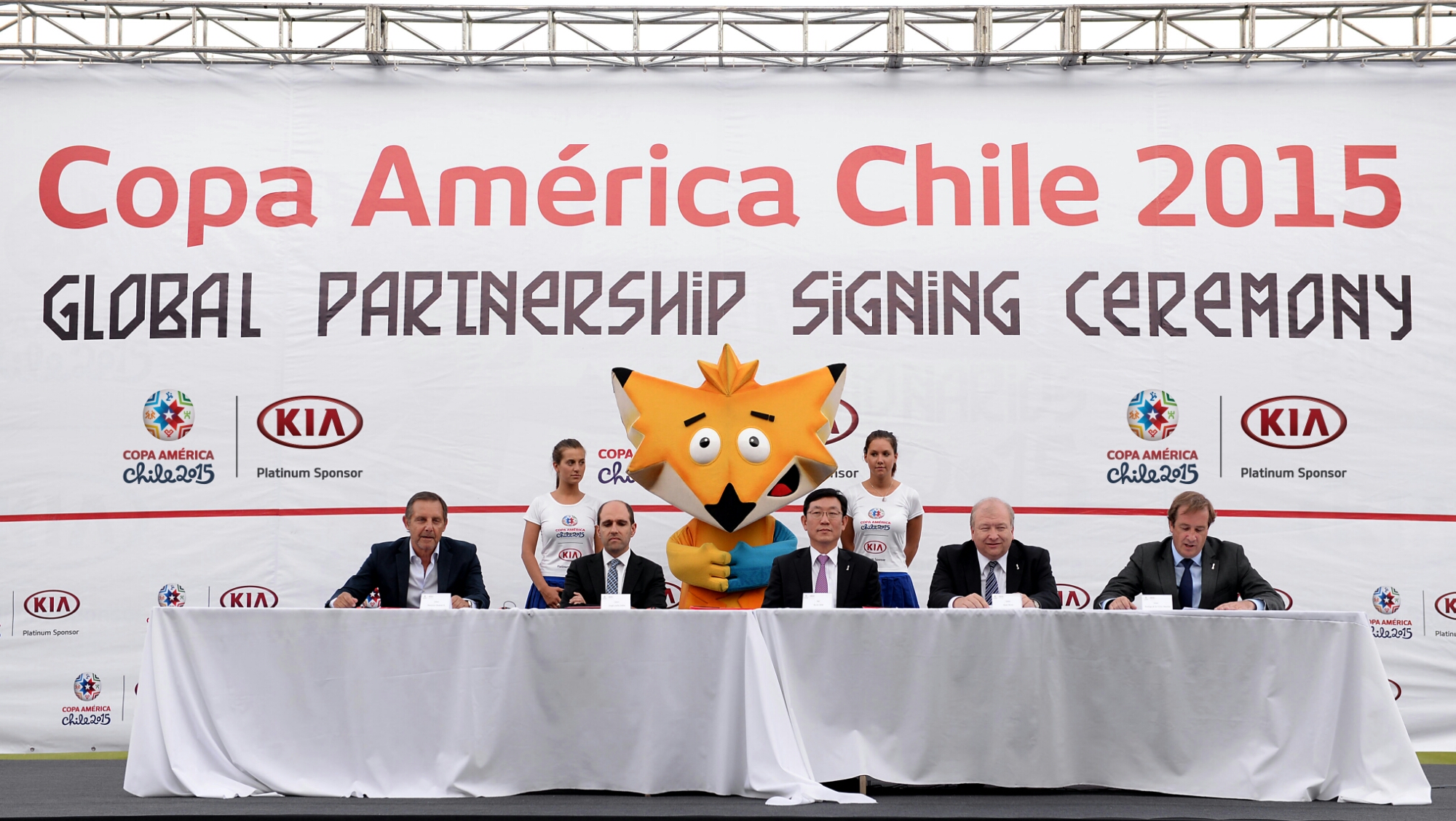 Kia Motors partners with Copa América Chile 2015