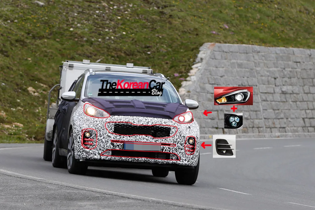 New Sportage to Have Modern & Sport Look?