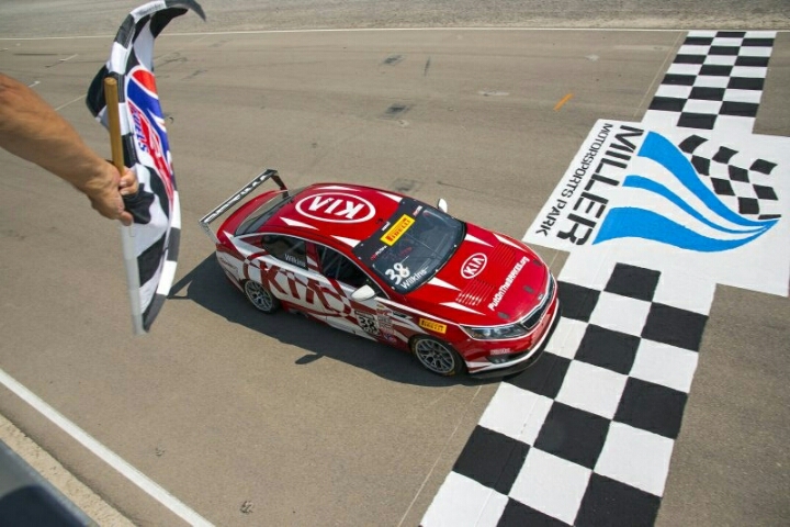 Kia Racing Team Takes First Place at Miller Motorsports Park