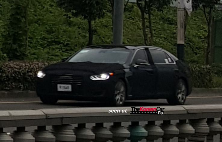 2017 Hyundai Equus Limousine Spotted