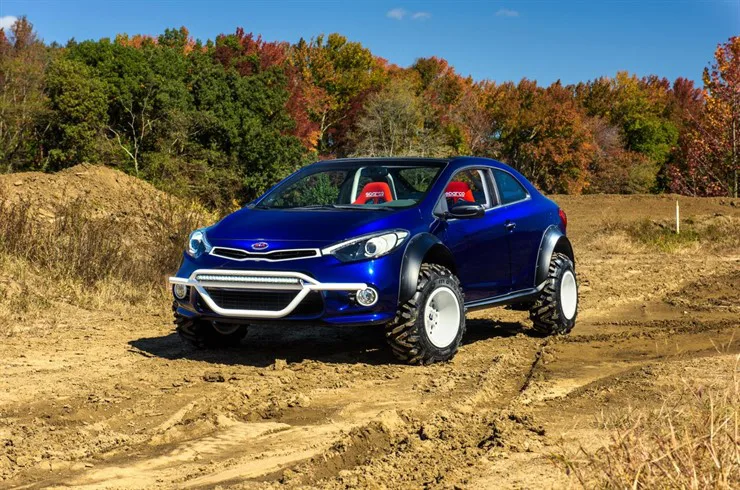 Kia Forte Koup Mud Bogger to Debut at SEMA
