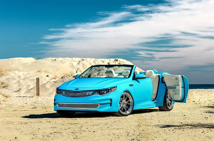 A1A Optima Convertible for SEMA Show w/Video